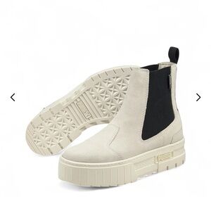 PUMA Women's Mayze Chelsea Suede Boots